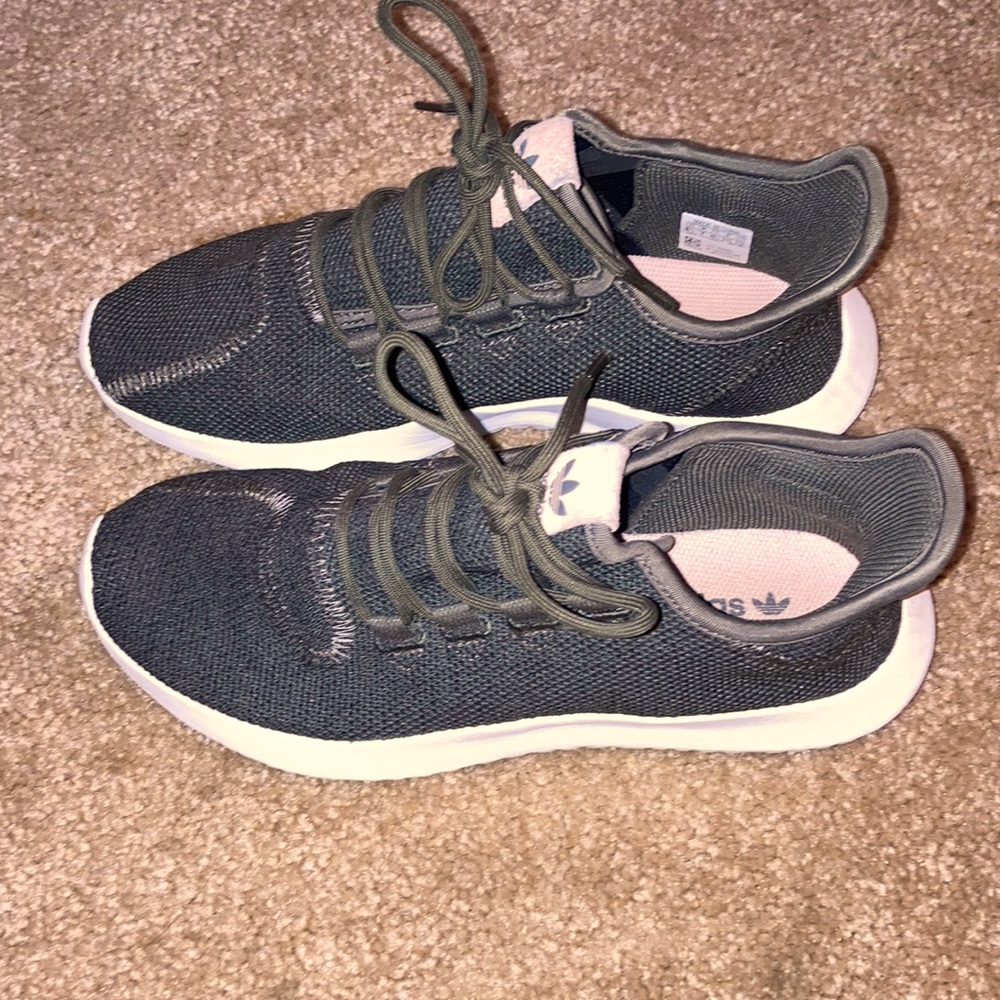 Brand new adidas running shoes army green